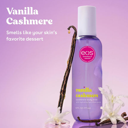 Cashmere Body Mist, Vanilla Musk & Cozy Caramel, 6 fl oz