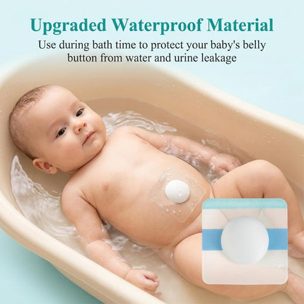LittleNest NidoPequeño 15Pcs Baby Belly Navel Patches, Waterproof Umbilical Hernia Patch with — Baby & Toddler