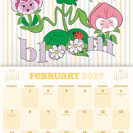 2027 Alice in Wonderland Wall Calendar