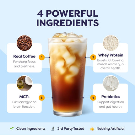 French Vanilla Protein Iced Coffee, Legacy Version