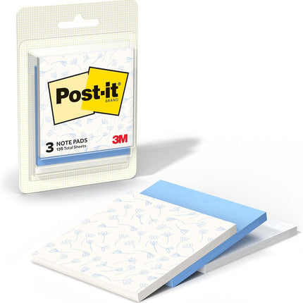 Polished Patterns Sticky Notes, 3 in. x 2.9 in., 3 Pads