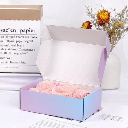 6x4x2 Inch Small Shipping Boxes, 50 Pack, Gradients