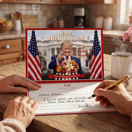 SourceToHome FuenteACasa Mother's Day Talking Card, Make Mom Great Again Card Funny Mother's Day — Home & Lifestyle