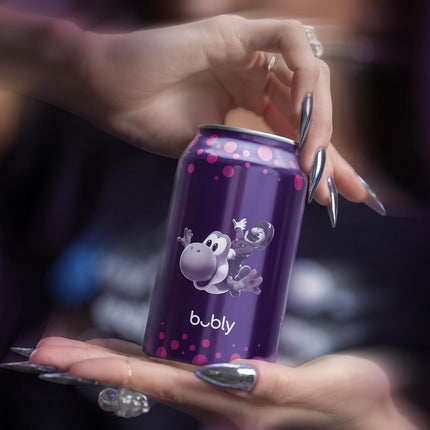 Blackberry Sparkling Water, 12 fl oz Cans, Pack of 8