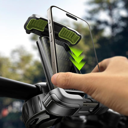 Black Bike and Scooter Phone Holder