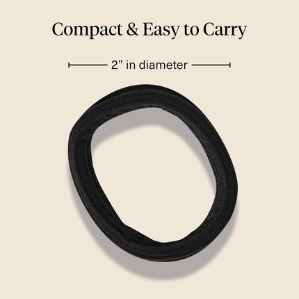 Seamless Hair Ties No Damage - Stretchable Hair Bands for Strong All-Day — Home & Lifestyle