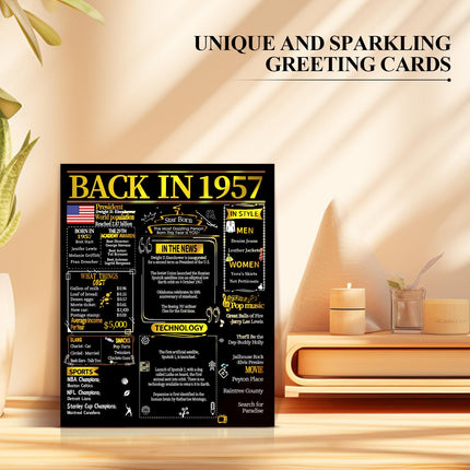 69th Birthday 3D Pop-Up Greeting Card