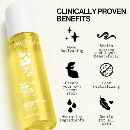 Vanilla Whip Hair & Body Mist, 5 oz
