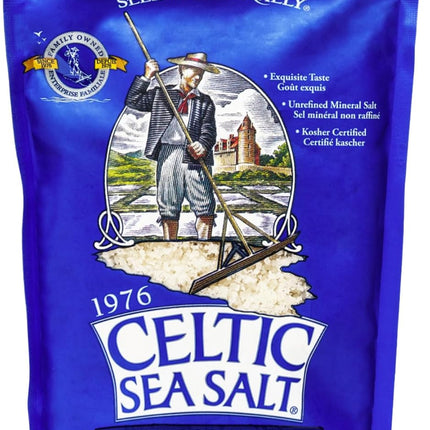 Course Ground Celtic Sea Salt-LtGr 1/2lb - image 1