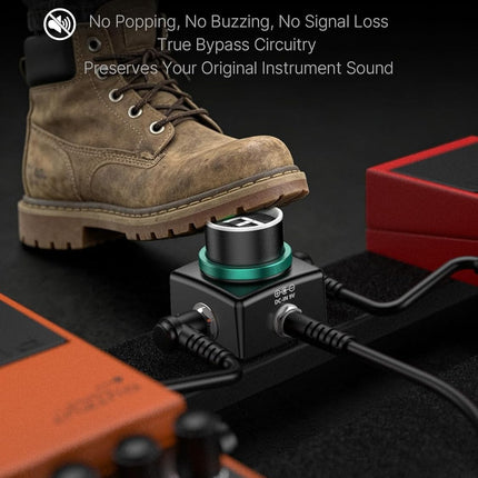 SourceToHome FuenteACasa SWIFF AUDIO C20 Guitar Tuner Pedal, ±0.5 Cent Ultra-Precision — Home & Lifestyle
