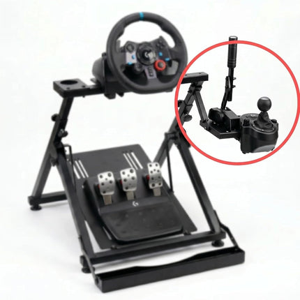 Gear Shifter & Handbrake Bracket for Racing Wheel Stand