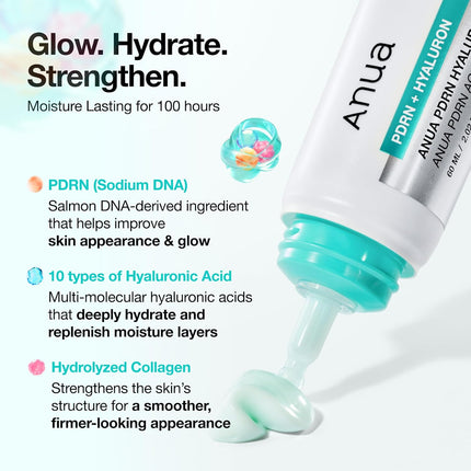 PDRN Hyaluronic Acid 100 Lightweight Moisturizing Face Cream