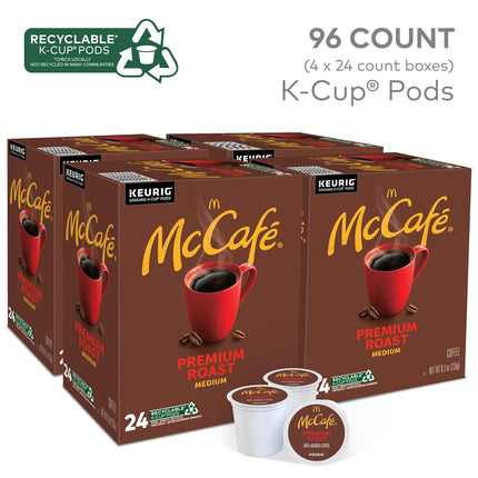Premium Medium Roast Single-Serve Coffee Pods, 96 Count