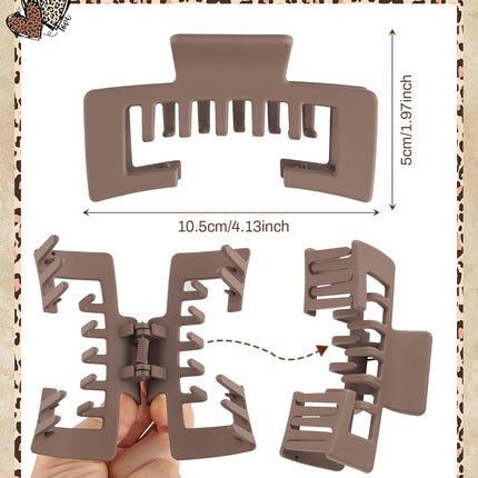 Hat-Friendly Claw Clips for Baseball Caps - 4 Pcs