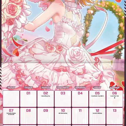 SourceToHome FuenteACasa 2027 Hatsune Miku Wall Calendar — Home & Lifestyle