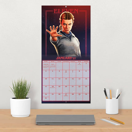2027 Eerie Hawkins Wall Calendar