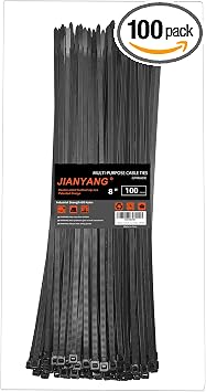 12 Inch Heavy Duty Double-Sided Toothed Zip Ties