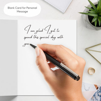 SourceToHome FuenteACasa ALY LOU Mothers Day Card Anniversary Birthday for Mom Dad Wife Husband — Home & Lifestyle