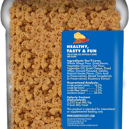 PawHaven RefugioPata Buddy Softies Soft & Chewy Dog Treats, Bacon & Cheese — Pet Supplies