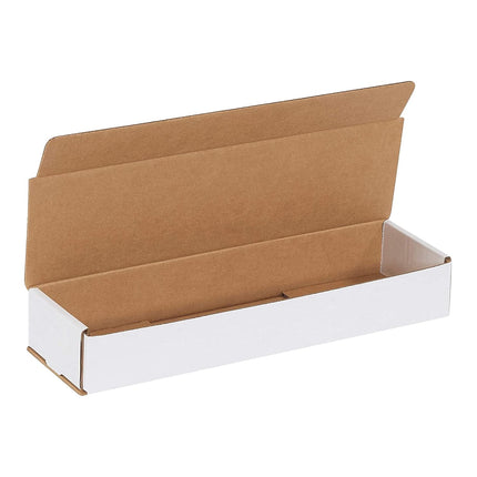 White Corrugated Mailers 14 x 4 x 2 Inch, 50-Pack