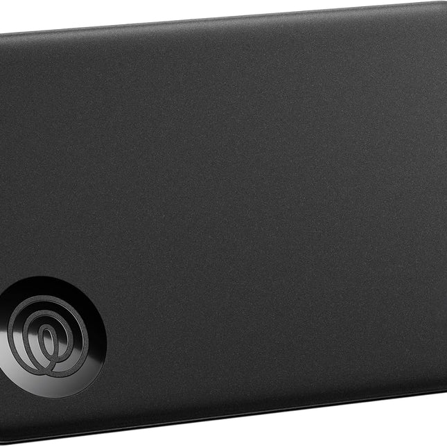 Slim Wallet Finder Bluetooth Tracker - Black 1-Pack