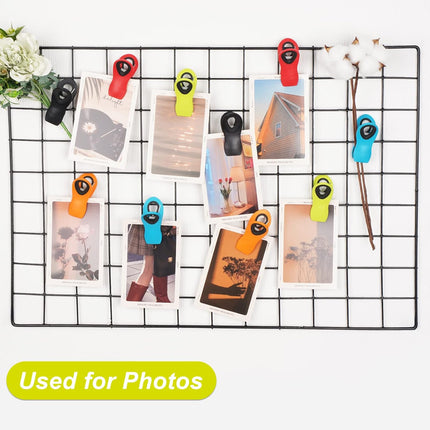 12 Pack Magnetic Plastic Bag Clips for Food Storage