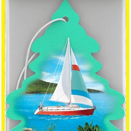 DriveForge ForjaRuta Little Trees Cardboard Hanging Car, Home & Office Air Freshener — Auto & Moto