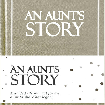SourceToHome FuenteACasa Aunt's Life Story Journal (Hardcover): A Meaningful Keepsake — Home & Lifestyle