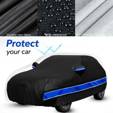 DriveForge ForjaRuta Car Cover Compatible with Honda CR-V,10-Layer Car Cover Waterproof All — Auto & Moto