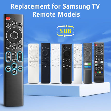 Backlit Replacement Remote for Samsung Smart TV, Compatible with Smart Frame — Smart Tech