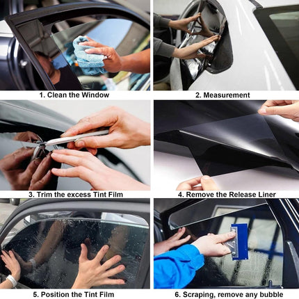 DriveForge ForjaRuta Mkbrother® Car Window Tint Film - 5% 20% 35% 50% VLT Options — Auto & Moto