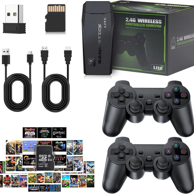 2026 New Retro Gaming Console Pro 4K HDMI with 20,000+ Built-in Classic Video Games