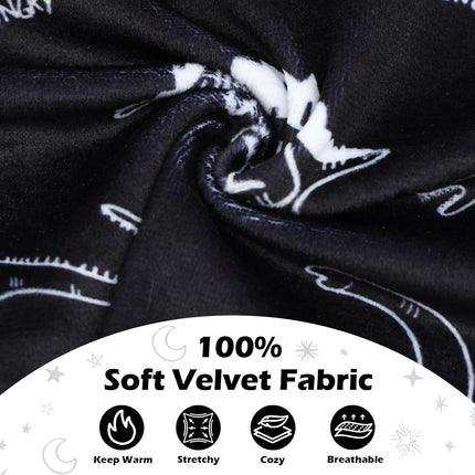 Two-Leg Velvet Pet Pajamas for Small and Medium Dogs and Cats