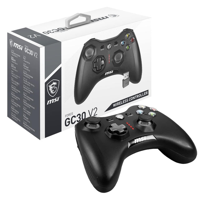 Force GC30 V2 Black Wireless Gaming Controller for PC and Android