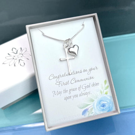 SourceToHome FuenteACasa Alexandreasjewels Sterling Silver Cross Necklace for Girls — Home & Lifestyle