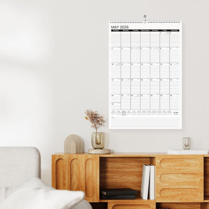 Large 2026 Wall Calendar, 22.75 x 15.5 Inches