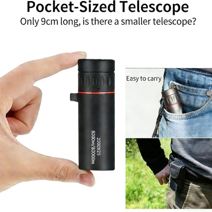 Mini Monocular Telescope with HD Optics