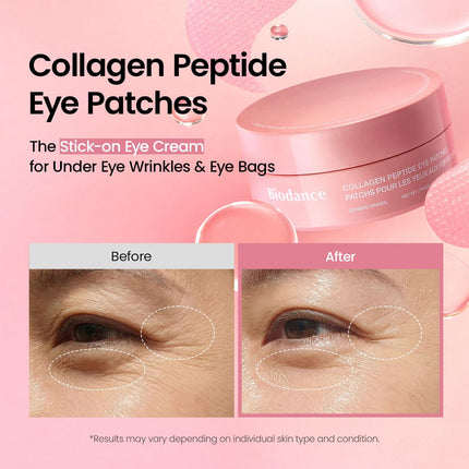 Collagen Peptide Eye Patches, 60 Count