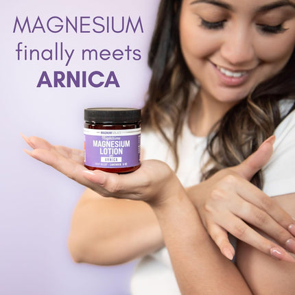 Nighttime Magnesium Lotion with Arnica for Muscles & Joints