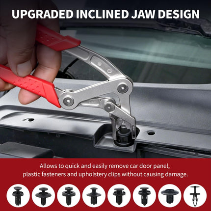 Car Clip Pliers and Panel Fastener Removal Tool Set