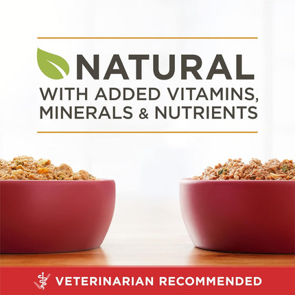 Classic Ground Chicken, Beef and Brown Rice Wet Dog Food Variety Pack - Pack of 6, 13 oz Cans