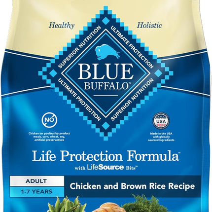 Chicken & Brown Rice Adult Dry Dog Food, 5 lb