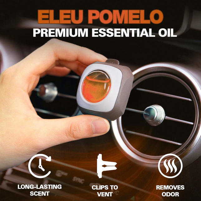 Air Freshener Clip, 6 Vent Clips, 4ml Each, Long Lasting for Car