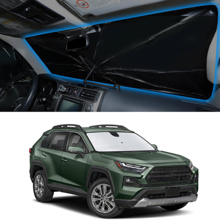 Windshield Sun Shade Umbrella for 2019-2026 RAV4/RAV-4