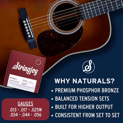 13-56 Balanced Medium Gauge Guitar Strings