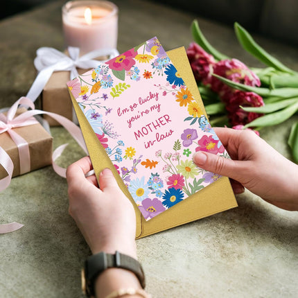 Heartfelt Mother-in-Law Mother's Day Thank You Card