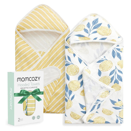Hooded Baby Bath Towel Set, Ultra Soft & Absorbent