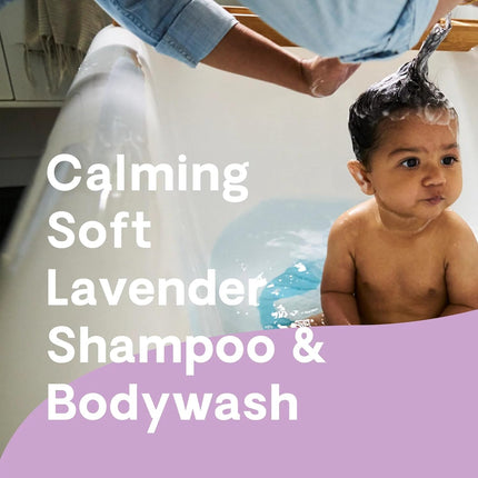 Baby Premium Shampoo & Wash, Gentle Soft Lavender Scent, 10oz Bottle