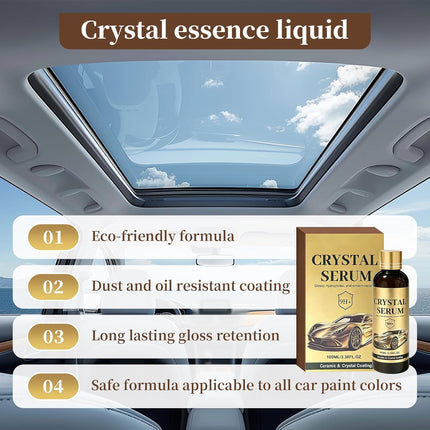DriveForge ForjaRuta PTZ Crystal Serum – 2026 New Model Advanced Graphene Ceramic Coating — Auto & Moto