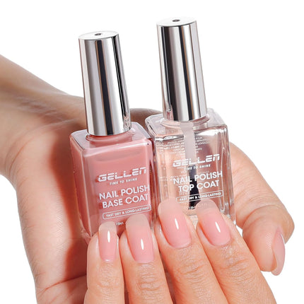 Clear Quick-Dry Nail Base & Top Coat Duo